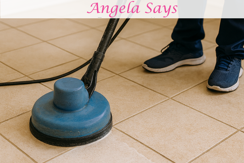 Tile cleaning for Extra Foot Traffic