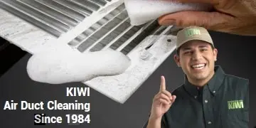 vent hand washed during air duct cleaning