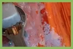 Polishing wood floor