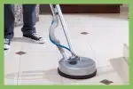 Rinse the floor