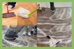 Wood floor cleaning process